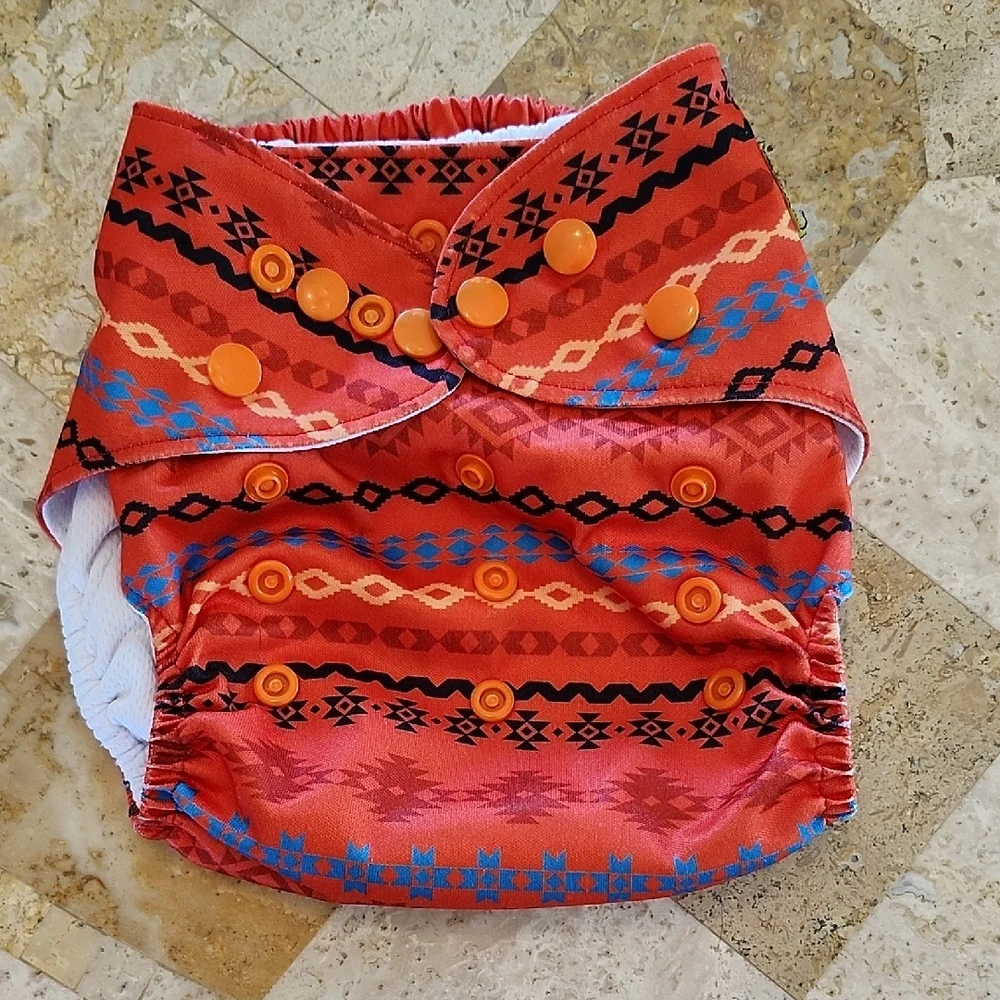 3 Colorful Cloth Diaper Covers